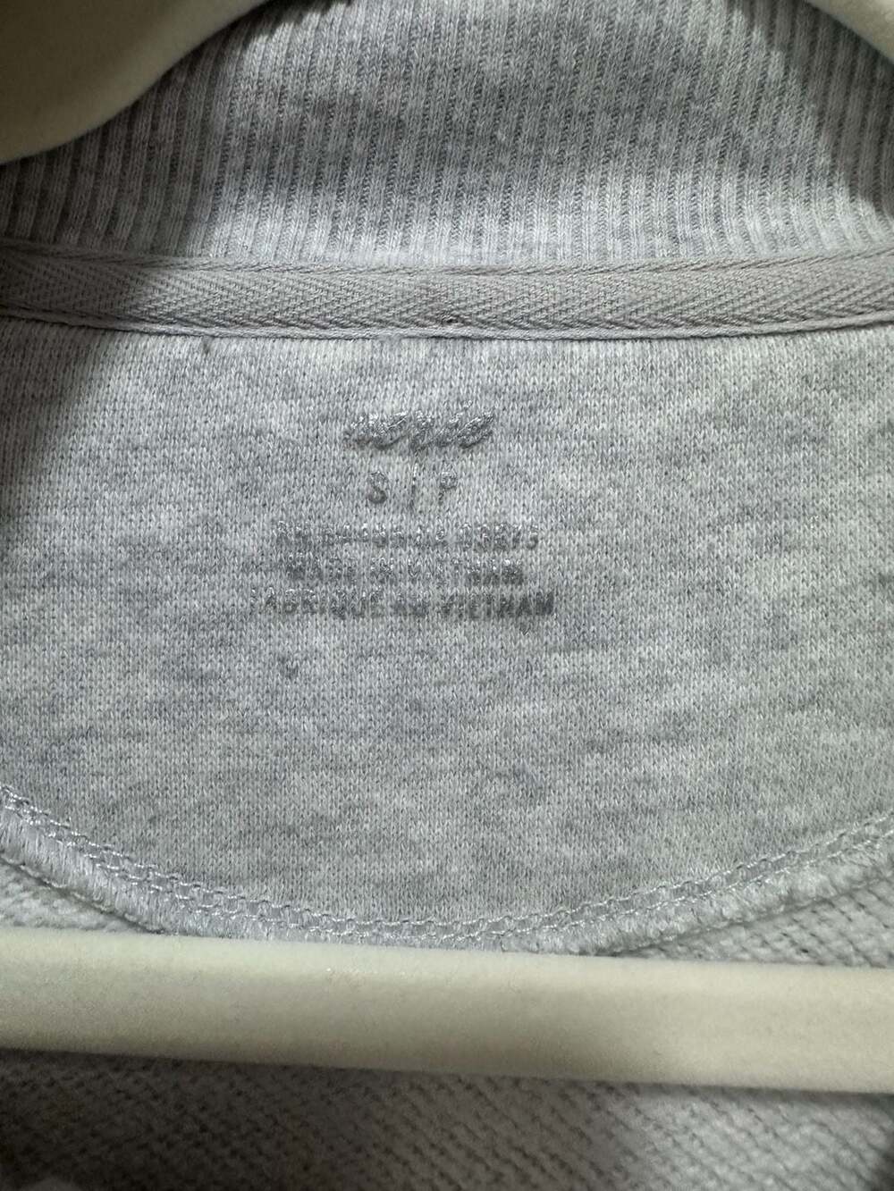 Aerie Leopard Print Quarter-Zip Sweatshirt Size Small - Picture 2 of 5